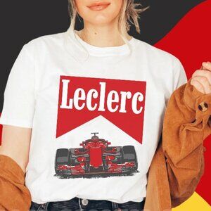 Charles Leclerc Vintage Bootleg T Shirt Retro F1 Racing Graphic Fan Gift Retro